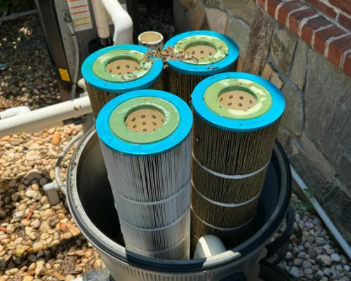 Pool Filter Cleaning
